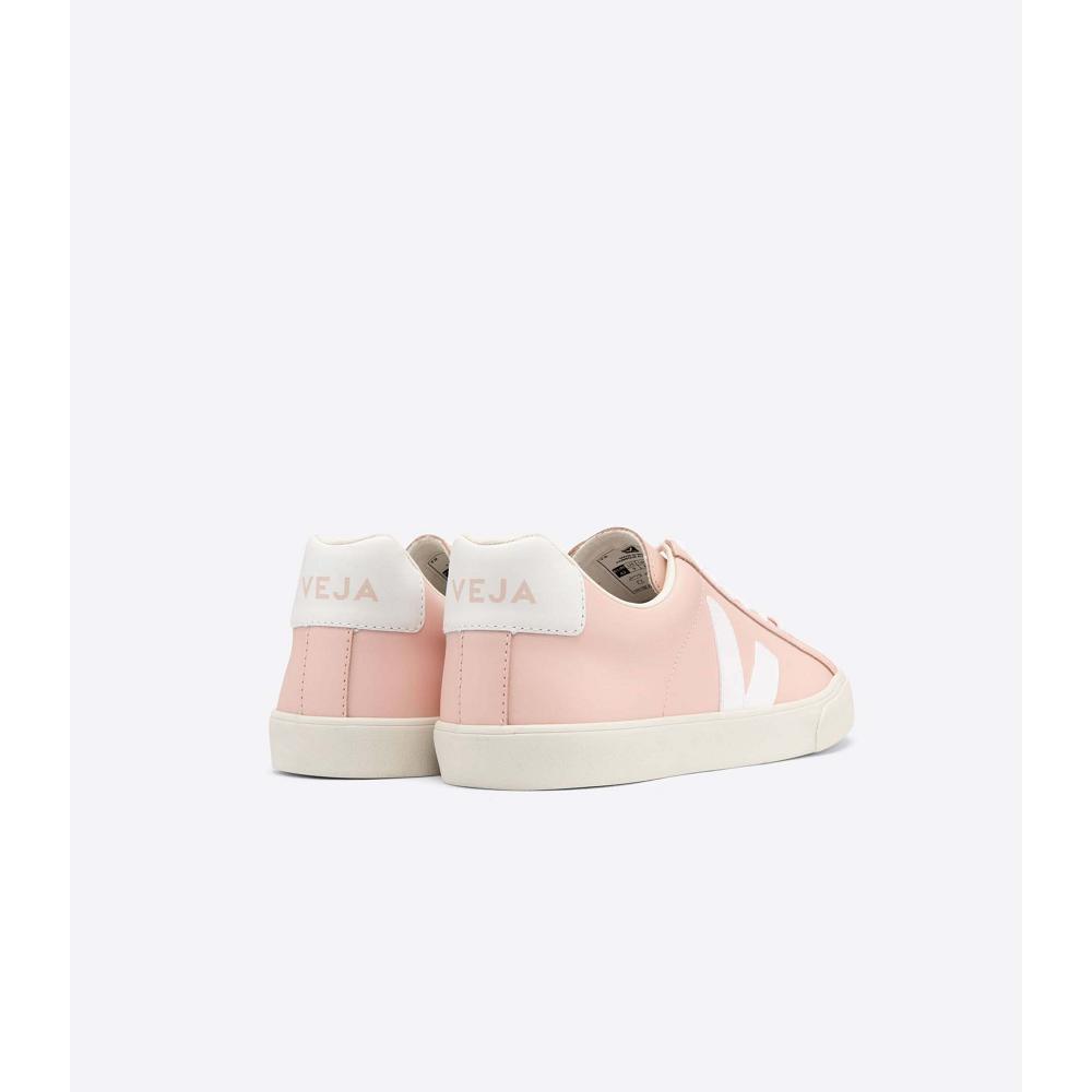 Veja ESPLAR LEATHER Sneakers Dames Roze | NL 615CTV